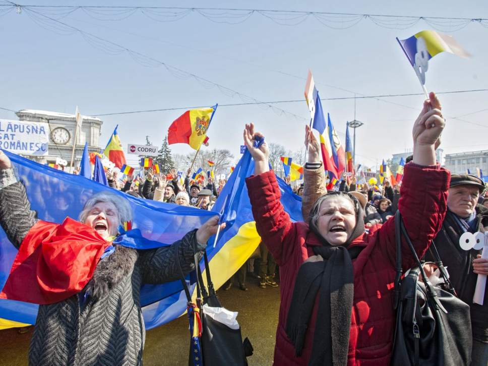 ‘Eurasianists’ Versus ‘ProEuropeans’ Moldova Divided Between Russia